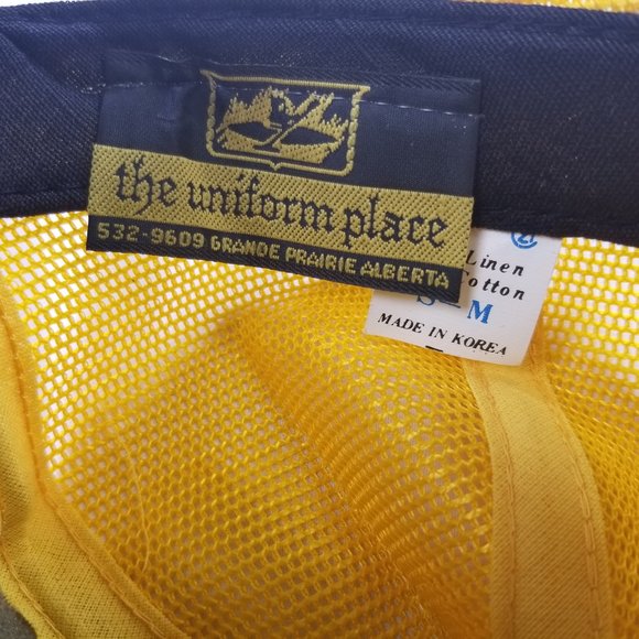 ALERT OIL WELL FIRE Cap Trucker Hat Snapback Baseb - Picture 7 of 8